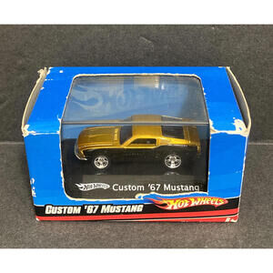 Hot Wheels Custom 67 Mustang Gold/Black